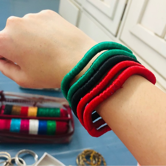 Thread bangles ethnic wear - Picture 4 of 6